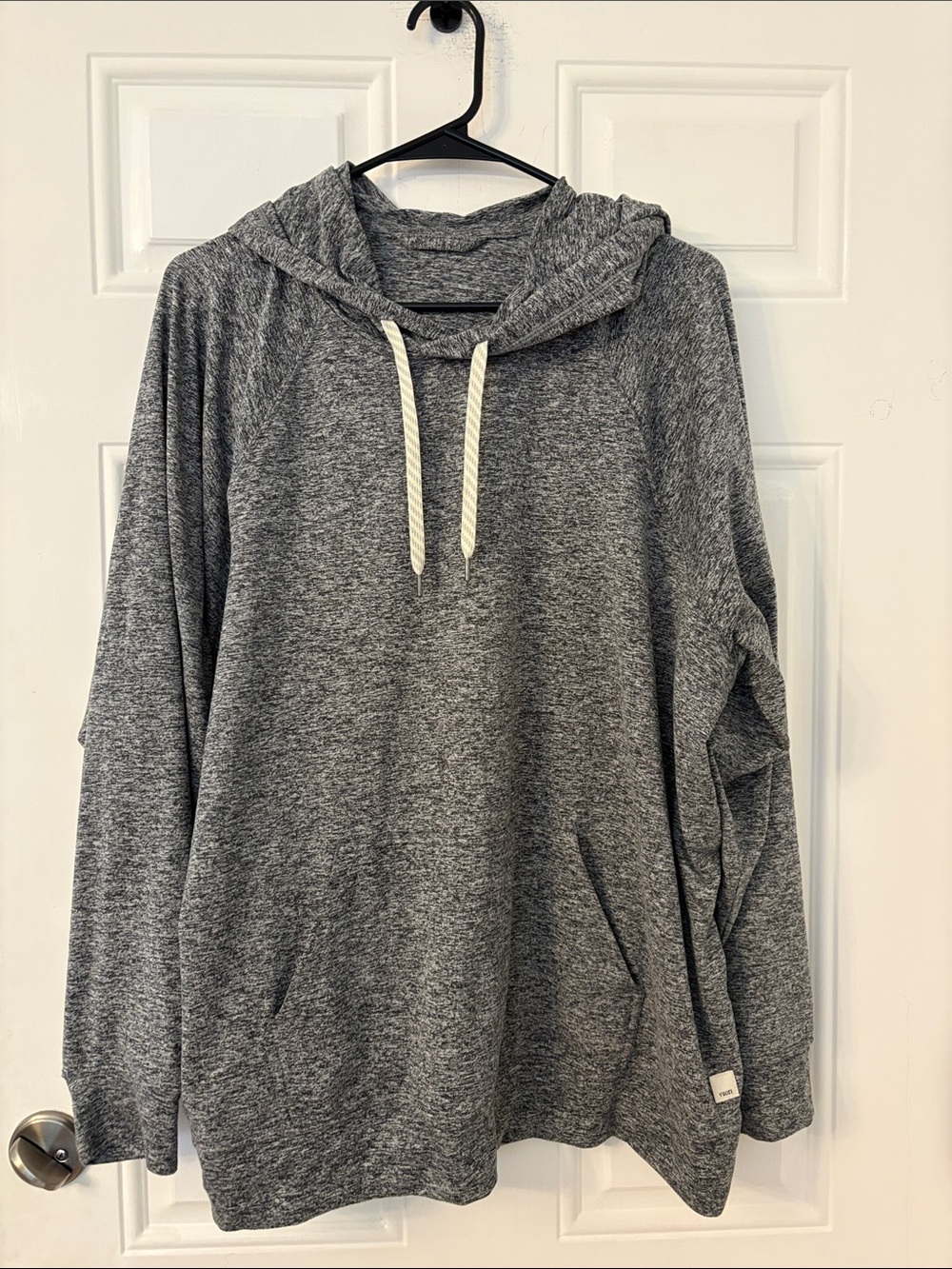 Vuori Halo Oversized Hoodie sz large heather gray